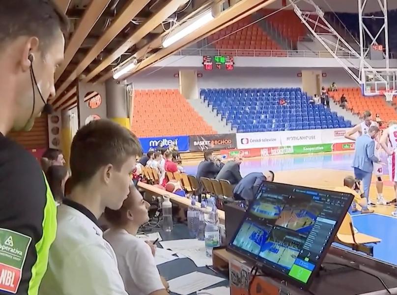 GS Instant Video Replay at Czech Basketball League