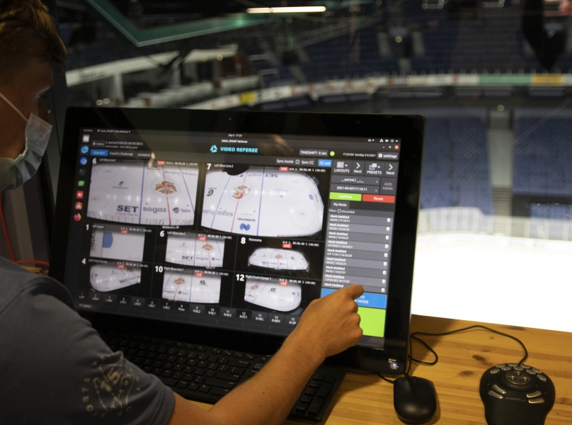 Video Referee at Hartwall Arena Finland