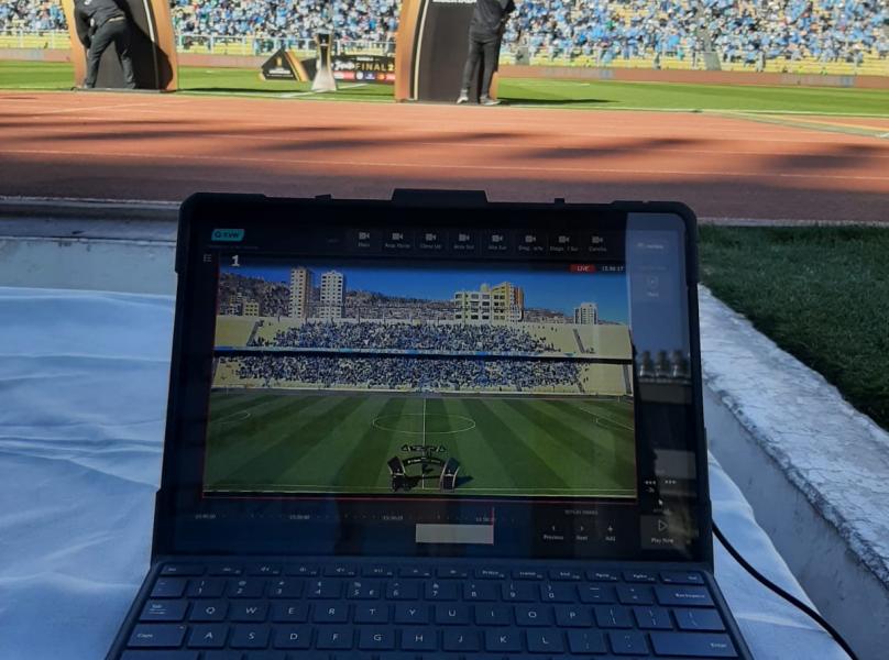 GS Football Video Support Tablets at Conmebol Copa Sudamericana 2023