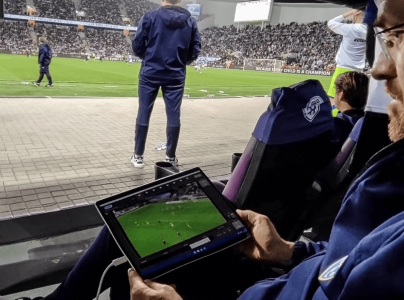UEFA Qualifiers 2023 powered by Football Video Support Team's Tablets at Conmebol Copa Sudamericana 2023