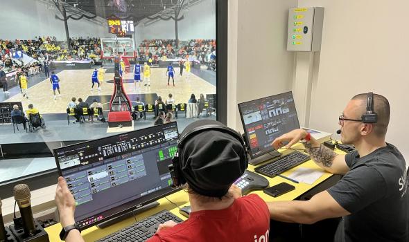 BK Inter Bratislava Pasienky Sports Hall - Venue Control System and Instant Replay System