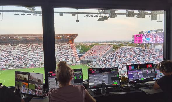 LED perimeters and giant screens at Fort Lauderdale 