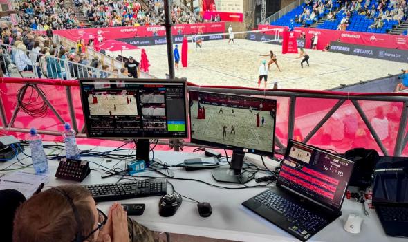Goal Sport Tech at the FIVB World Beach Pro Tour